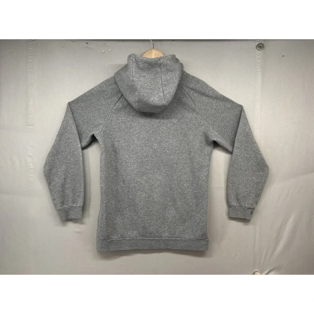 Nike Air Jordan Sweatshirt Hoodie Mens SMALL Gray Black‎ Jumpman Logo Pocket